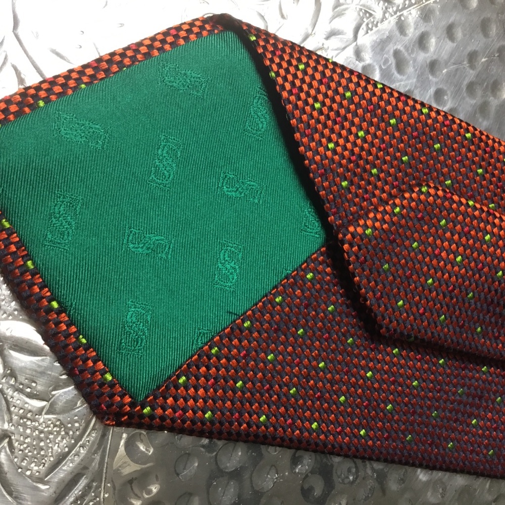 Vintage Sulka Silk Tie - Picture 6 of 13